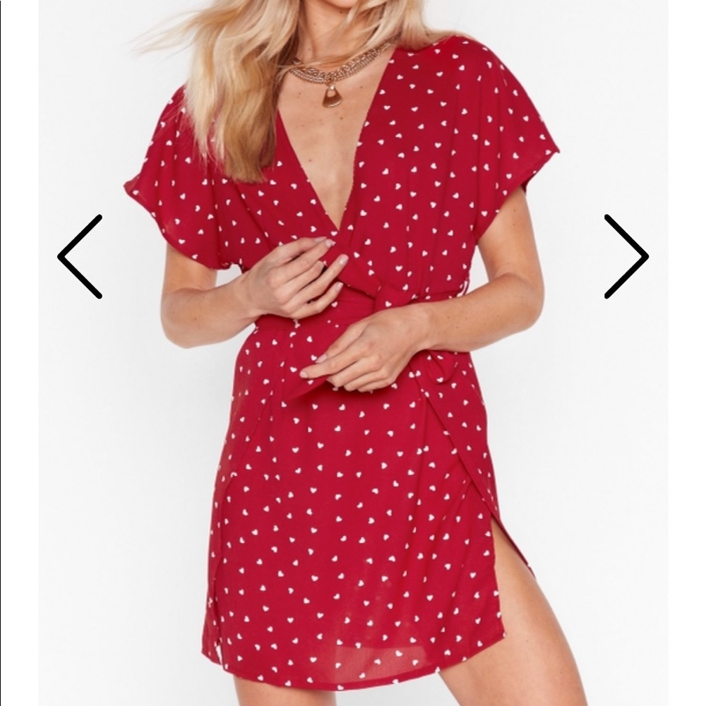 Heart Polka Dot Dress